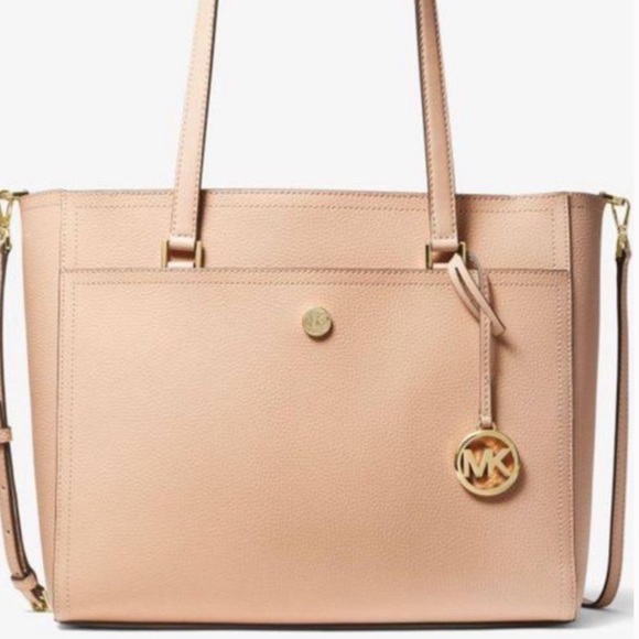 MICHAEL KORS
Maisie Large Pebbled Leather 3-in-1 Tote Bag Buff Multi Signature - Picture 4 of 16